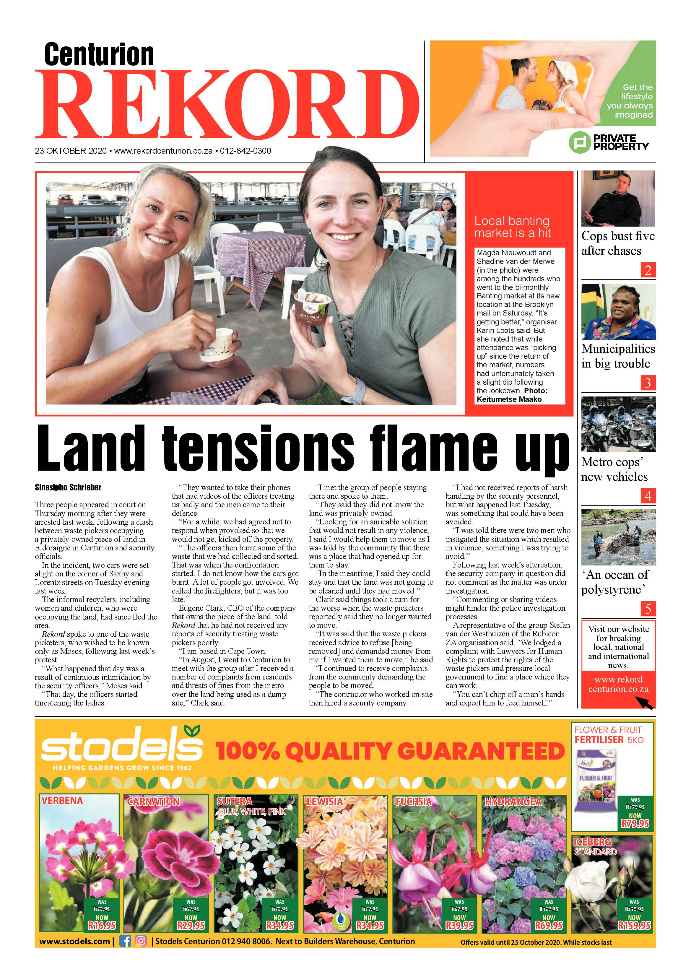 Rekord Centurion 23 October 2020 page 1