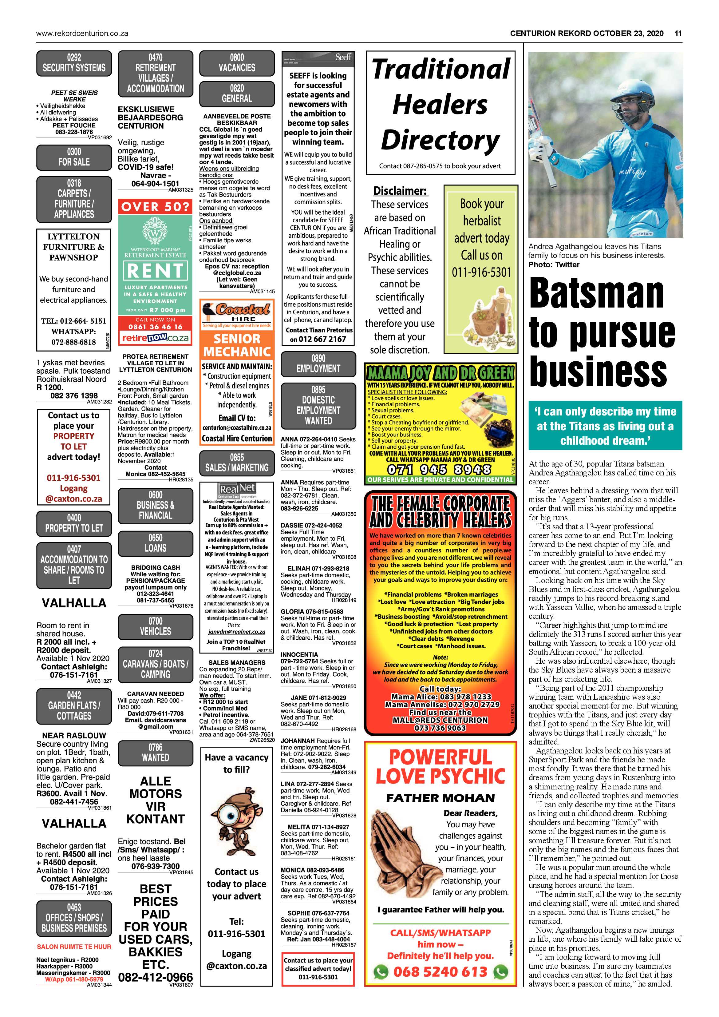 Rekord Centurion 23 October 2020 page 11