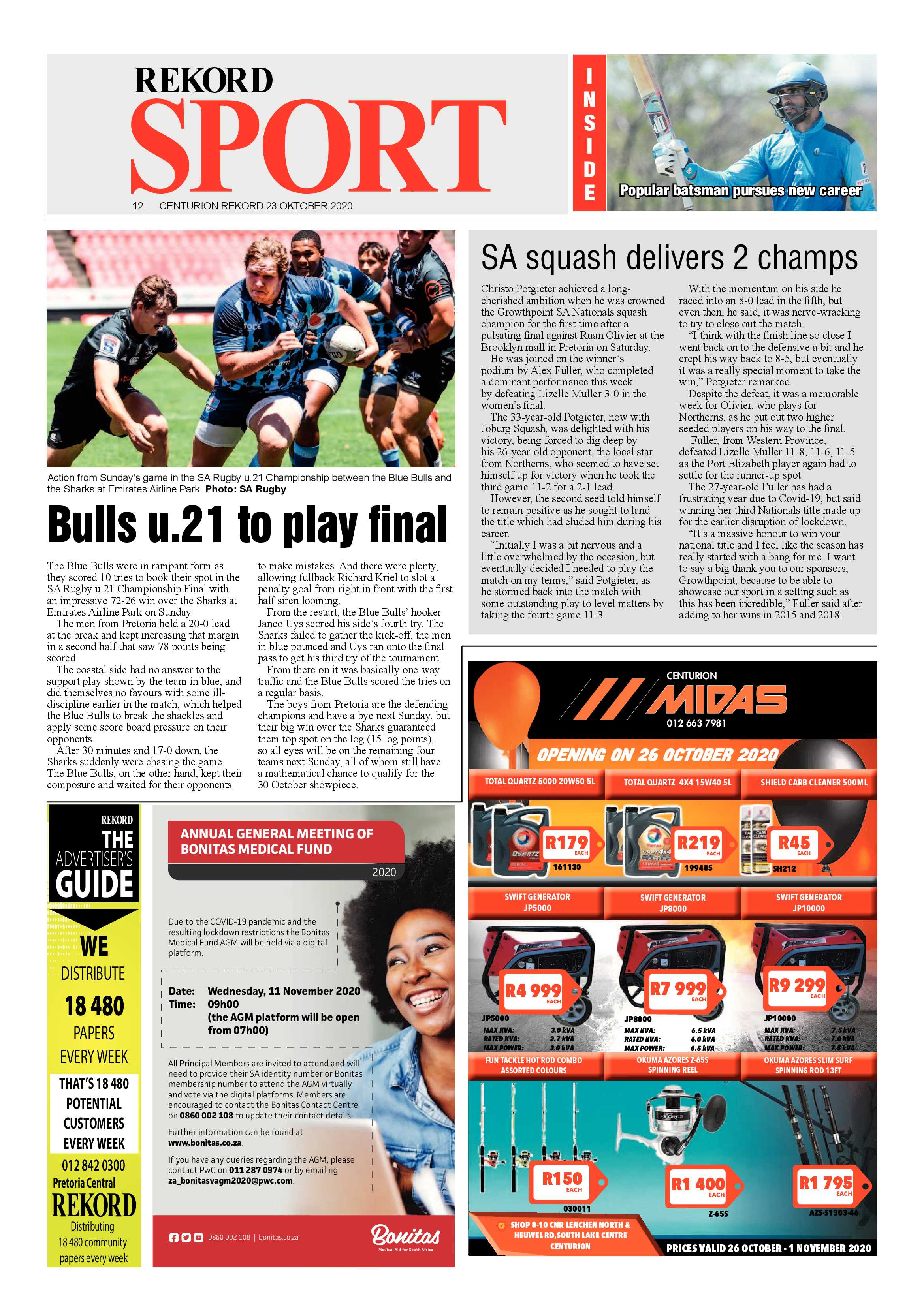 Rekord Centurion 23 October 2020 page 12