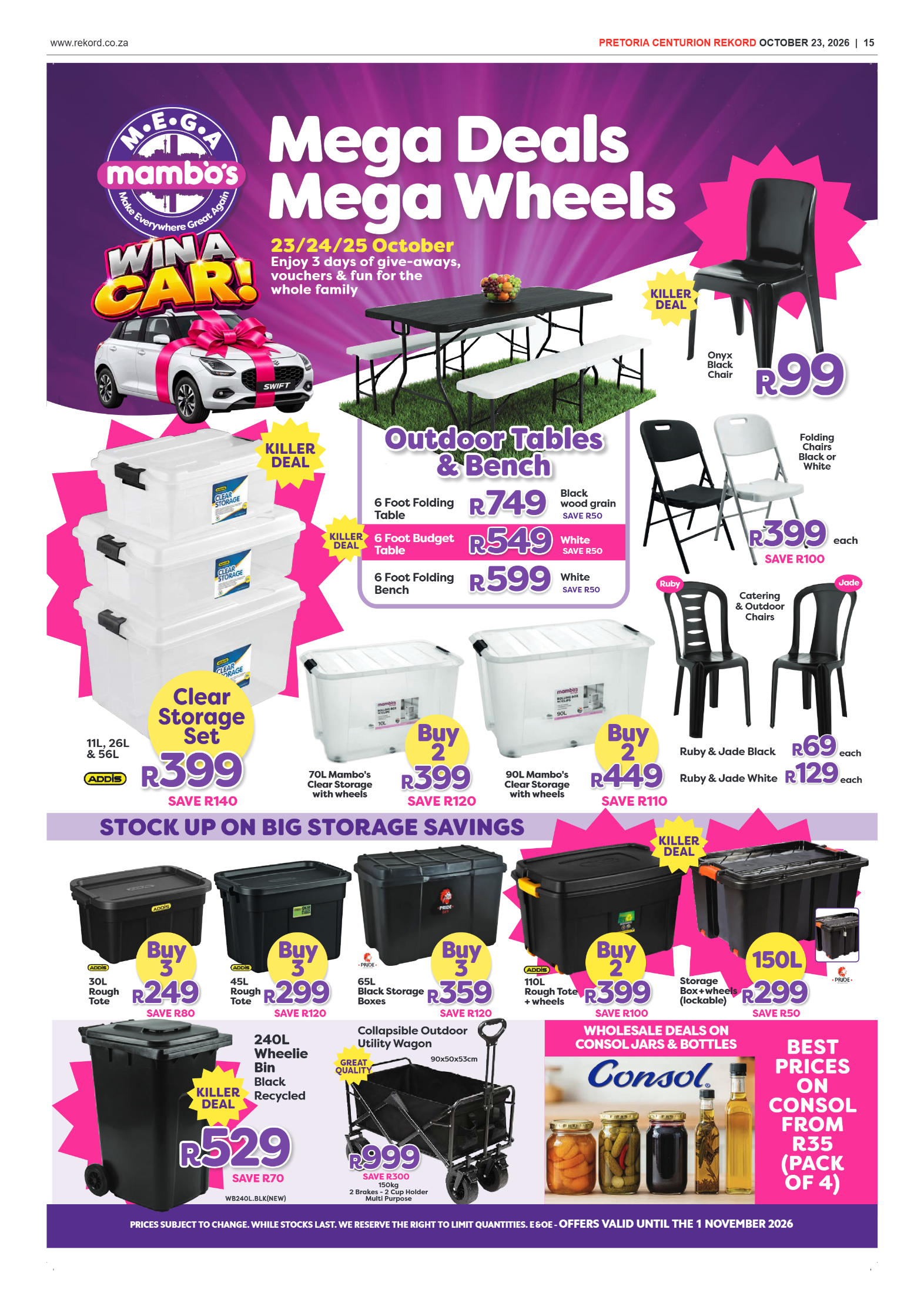 Rekord Centurion – 23 October 2026 page 17