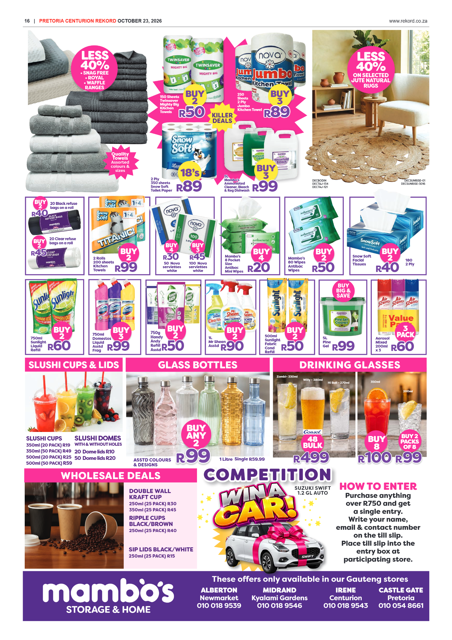 Rekord Centurion – 23 October 2026 page 18