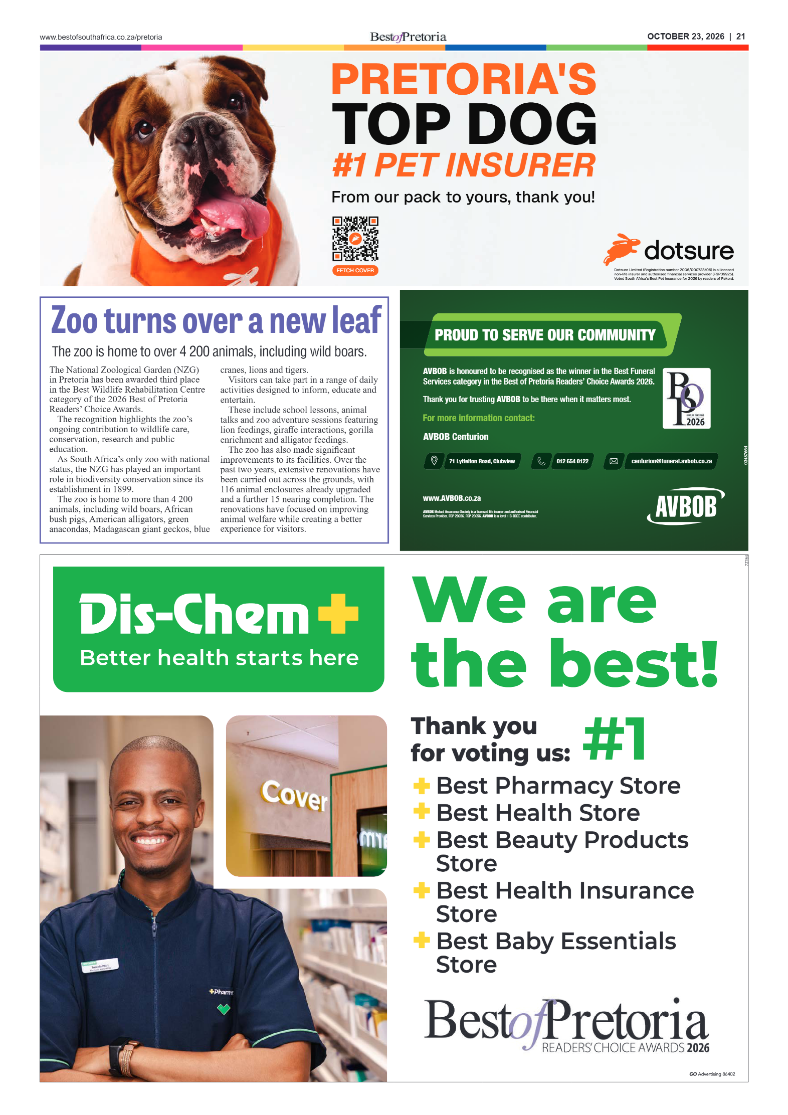 Rekord Centurion – 23 October 2026 page 23