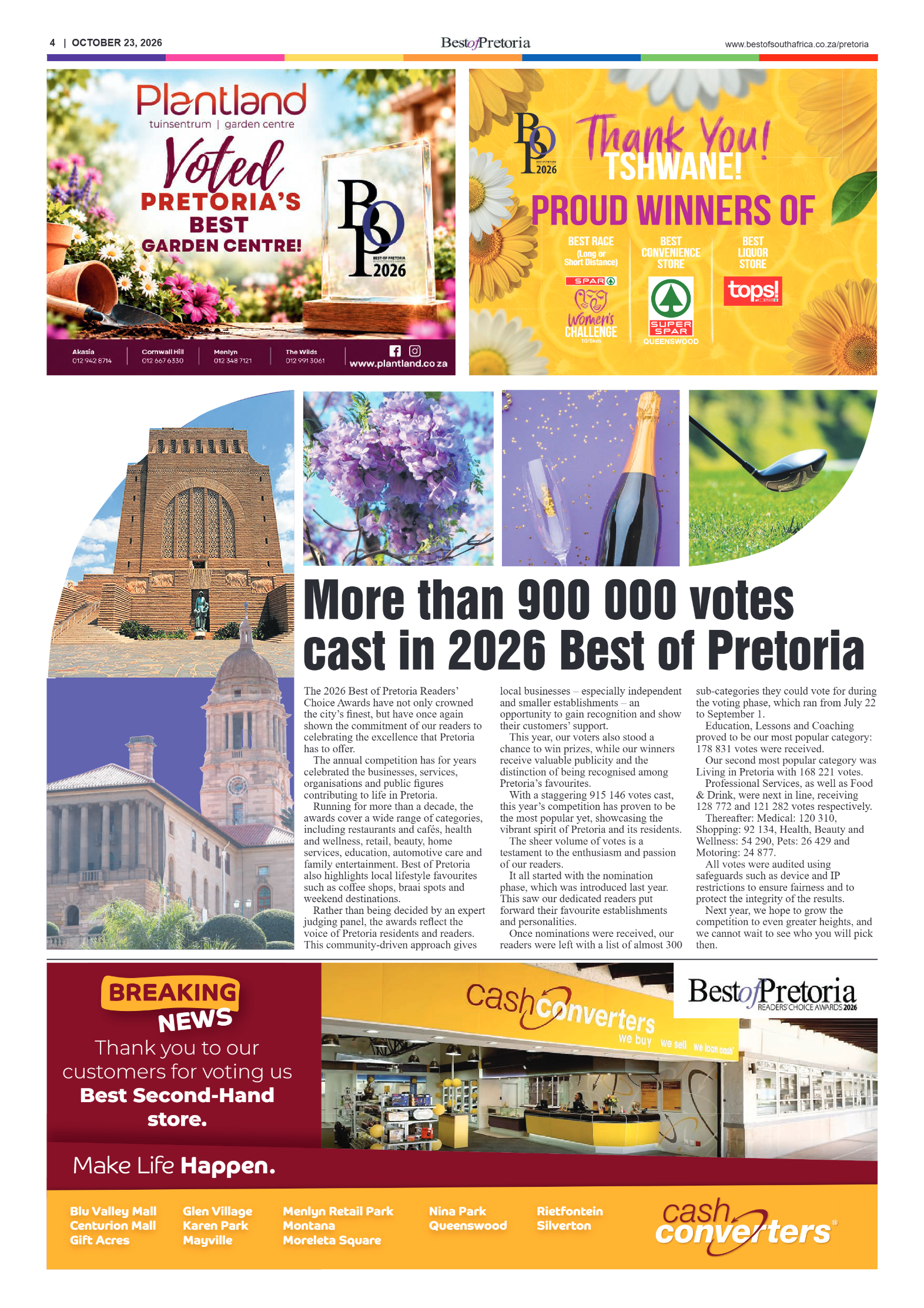 Rekord Centurion – 23 October 2026 page 6