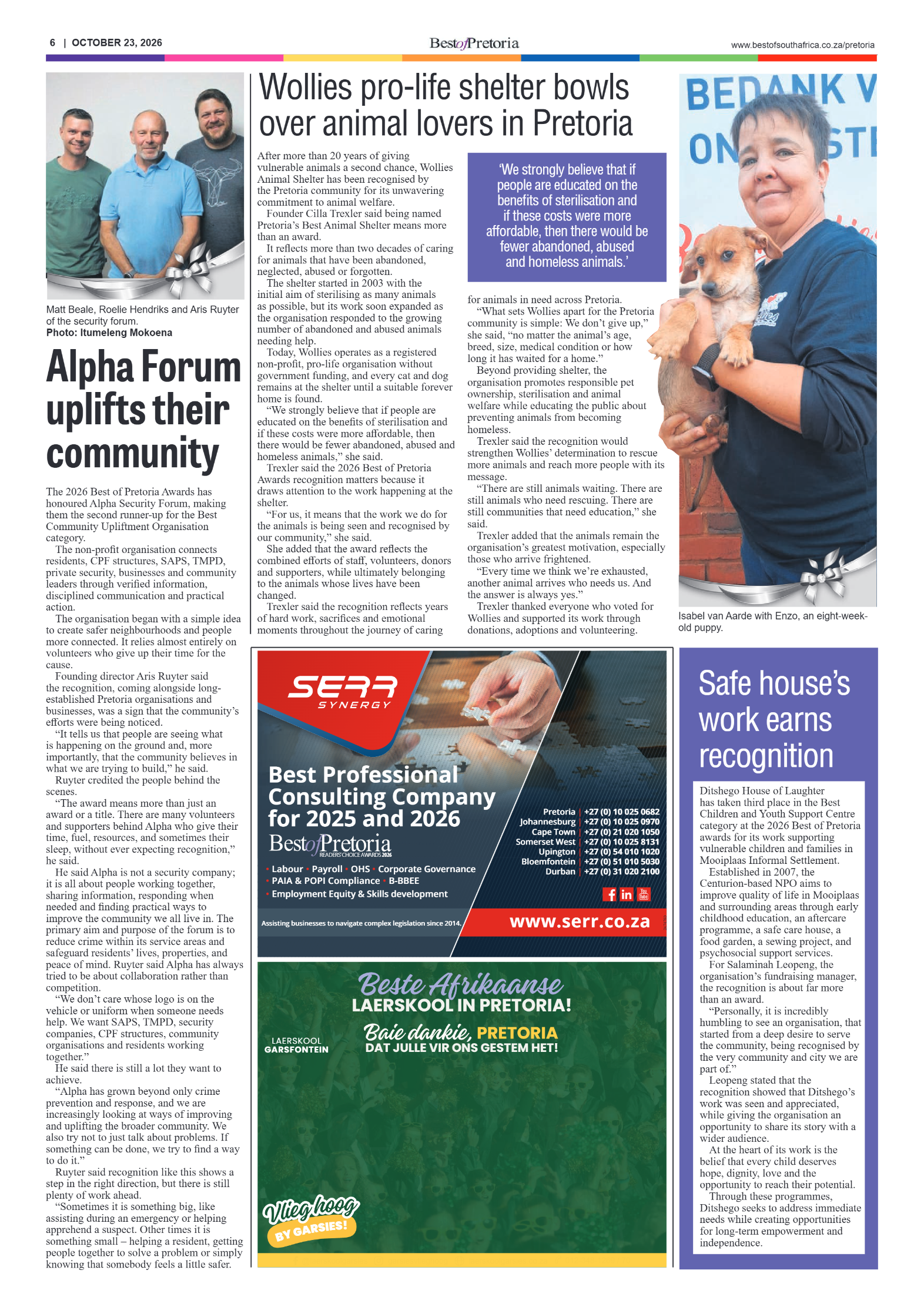 Rekord Centurion – 23 October 2026 page 8