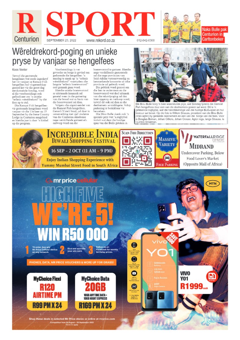 Rekord Centurion 23 September 2022 page 8