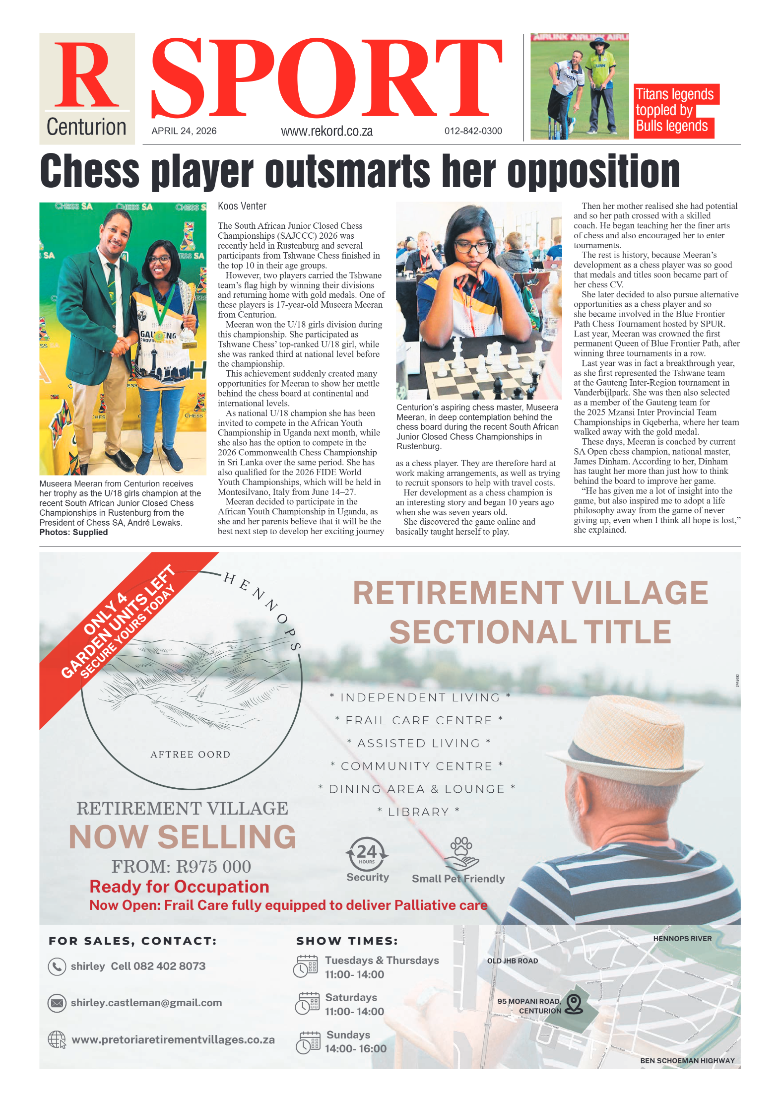 Rekord Centurion 24 April 2026 page 10