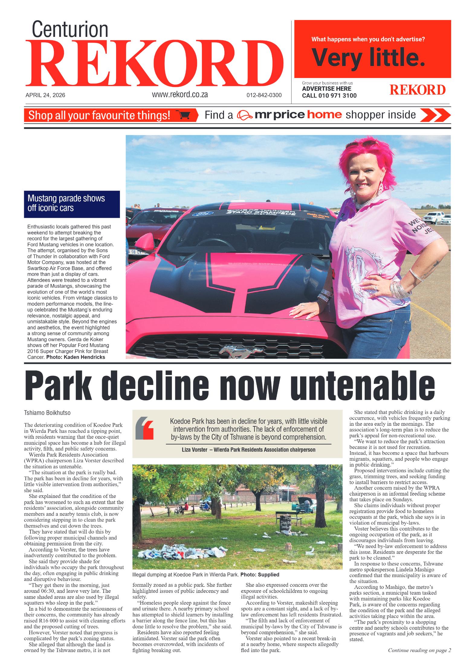 Rekord Centurion 24 April 2026 page 3
