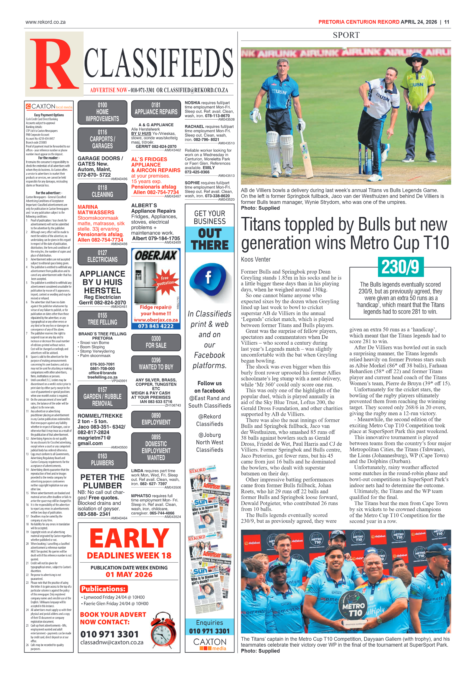 Rekord Centurion 24 April 2026 page 9