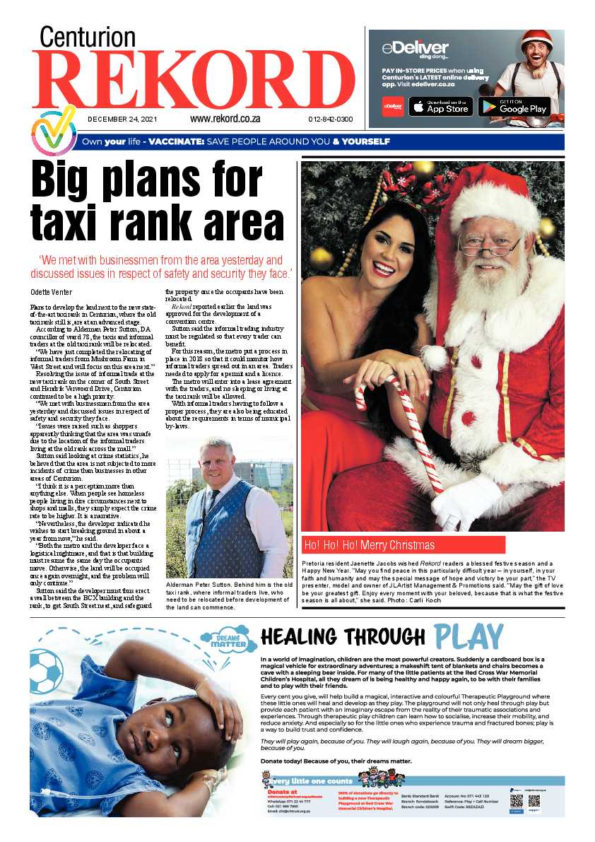 Rekord Centurion 24 December 2021 page 1