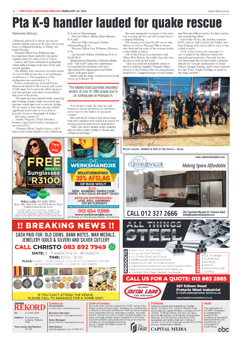 Rekord Centurion 24 February 2023 page 2