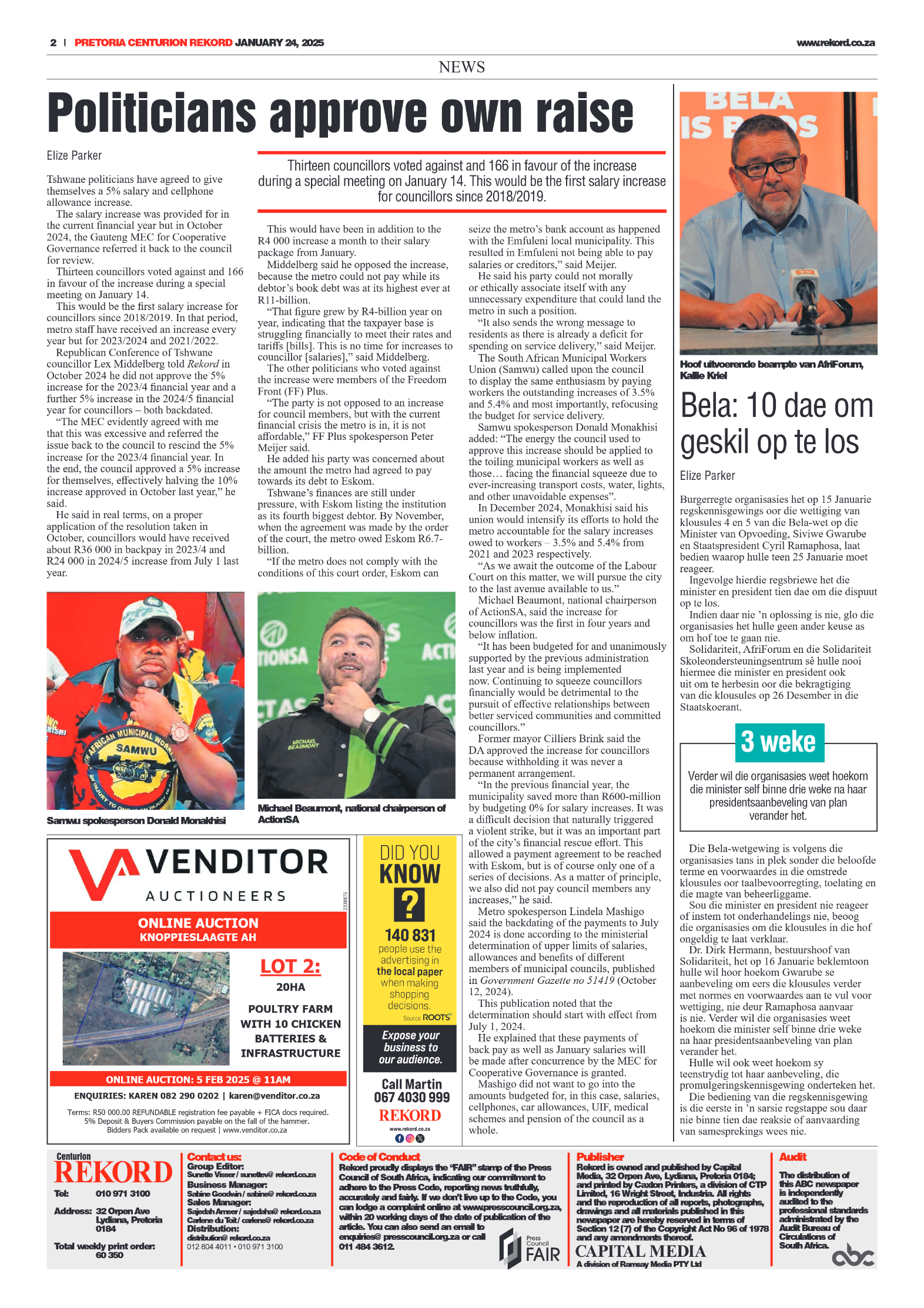 Rekord Centurion 24 January 2024 page 2