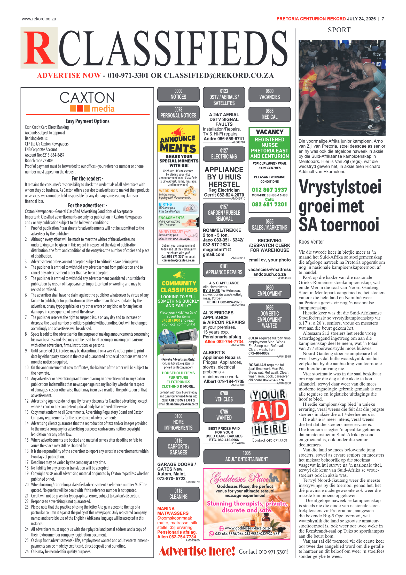 Rekord Centurion 24 July 2026 page 7