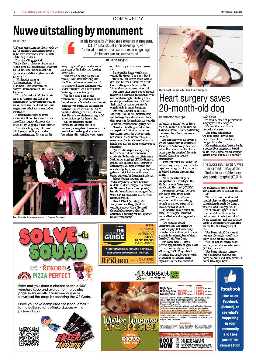 Rekord Centurion 24 June 2022 page 8