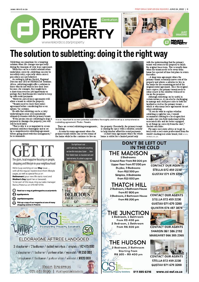 Rekord Centurion 24 June 2022 page 9