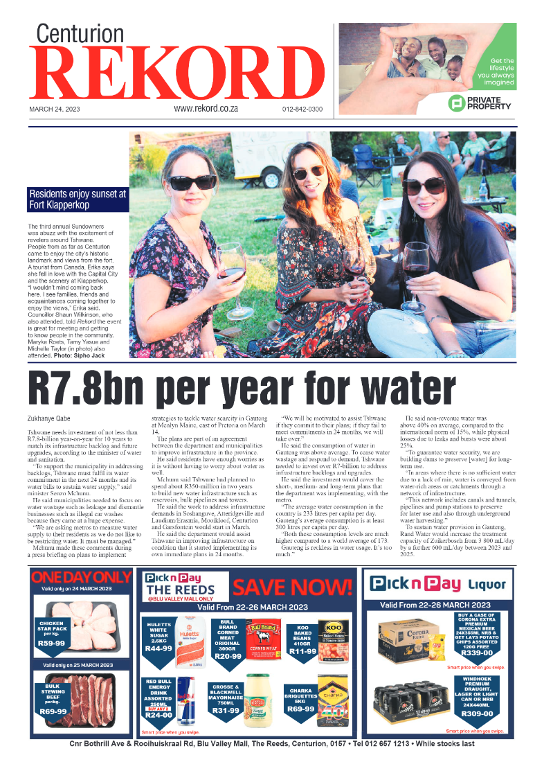 Rekord Centurion 24 March 2023 page 1