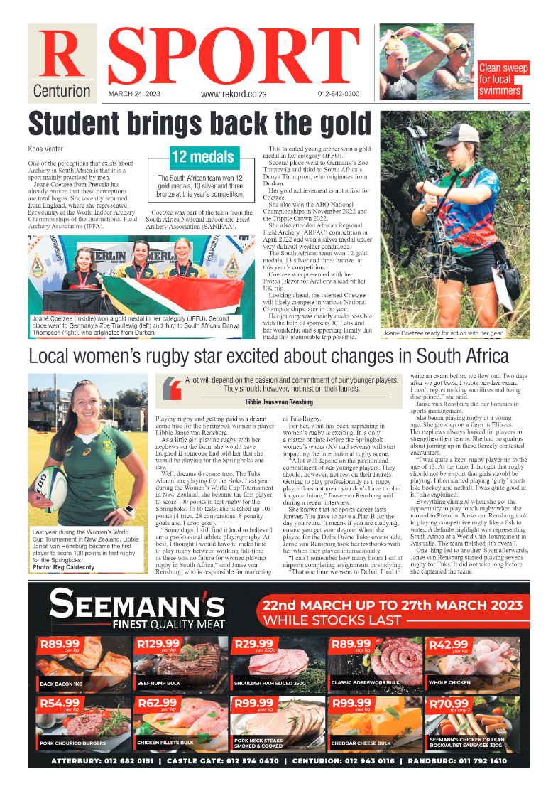 Rekord Centurion 24 March 2023 page 12