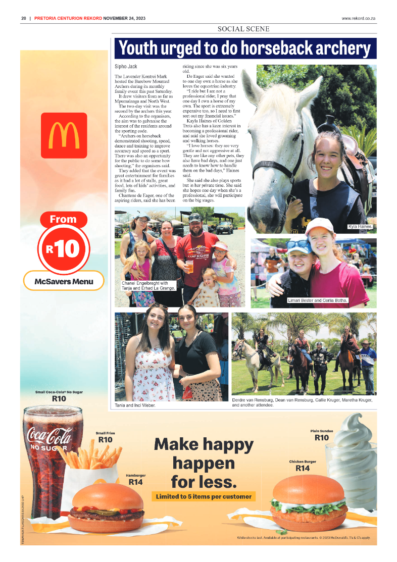Rekord Centurion 24 November 2023 page 20