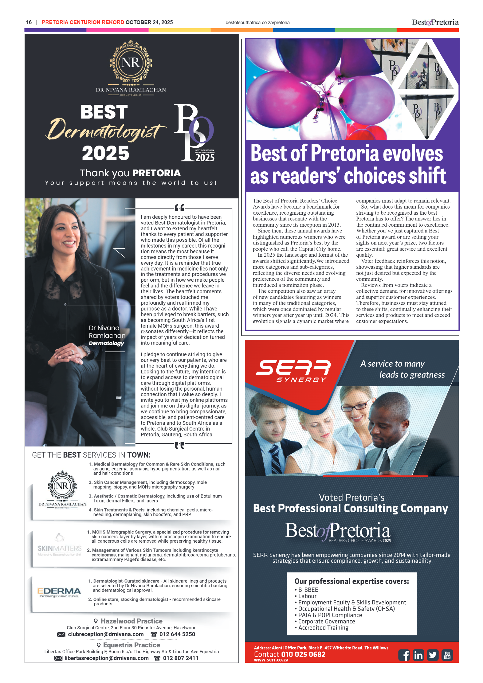 Rekord Centurion 24 October 2025 page 16