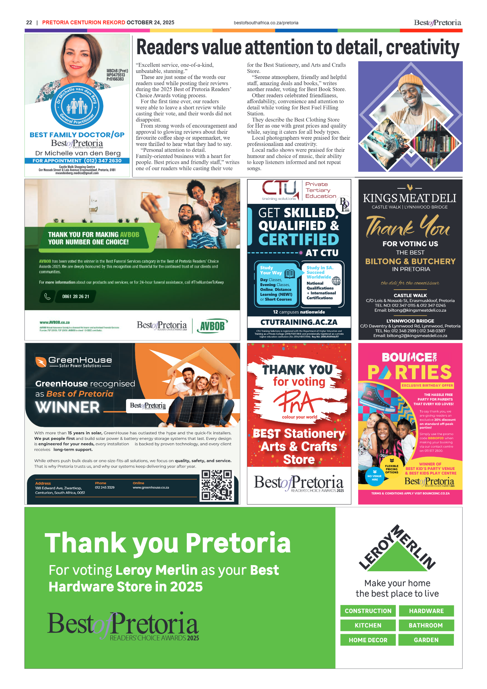 Rekord Centurion 24 October 2025 page 22