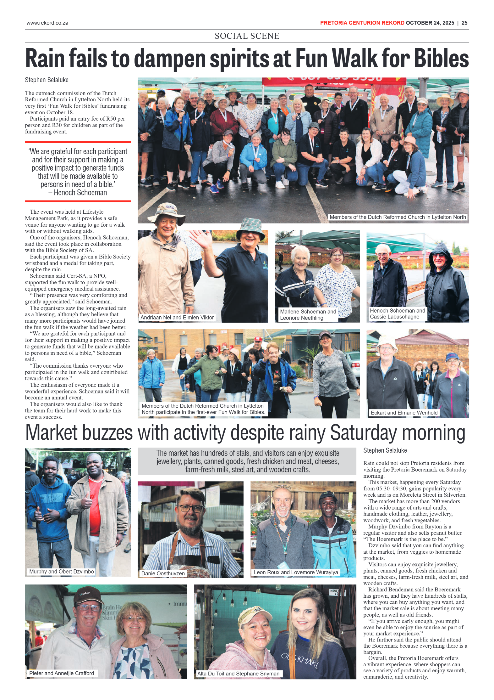 Rekord Centurion 24 October 2025 page 25