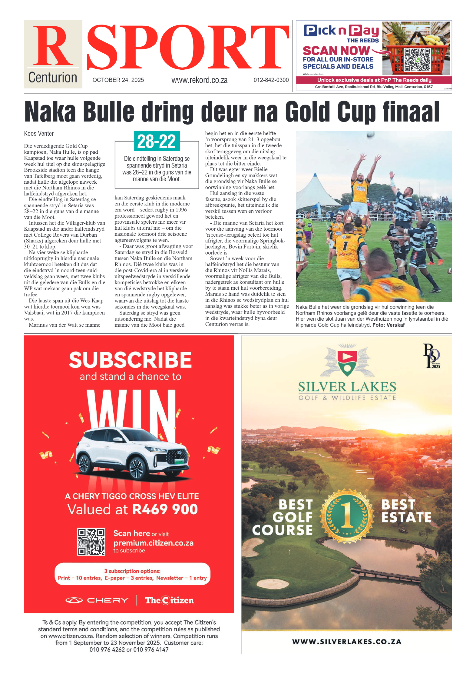 Rekord Centurion 24 October 2025 page 28