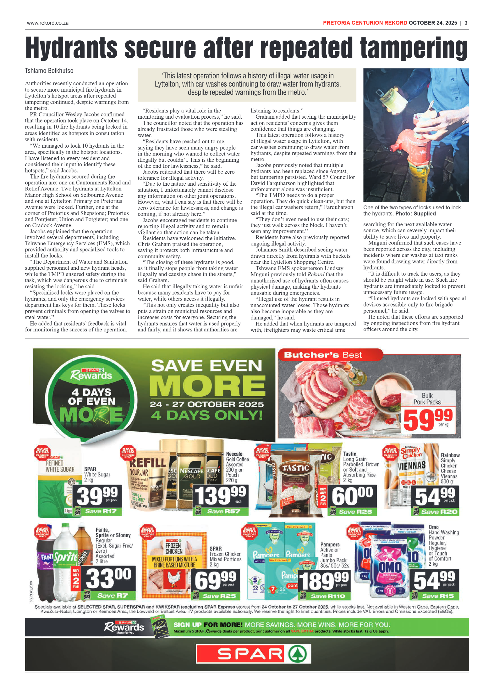 Rekord Centurion 24 October 2025 page 3