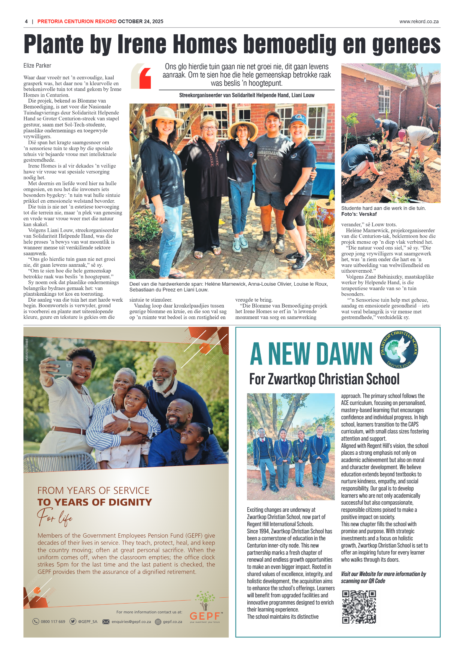 Rekord Centurion 24 October 2025 page 4