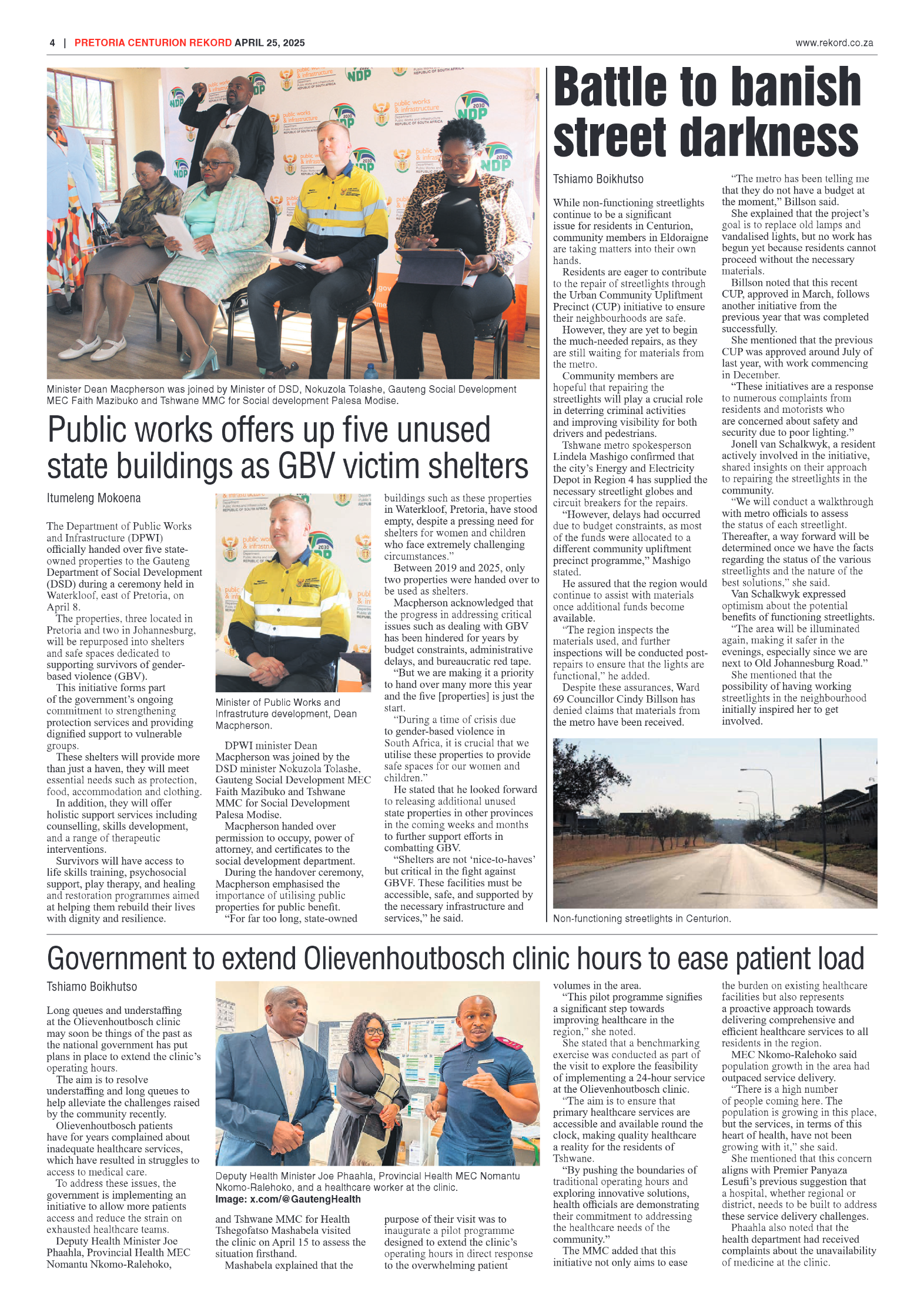 Rekord Centurion 25 April 2025 page 4