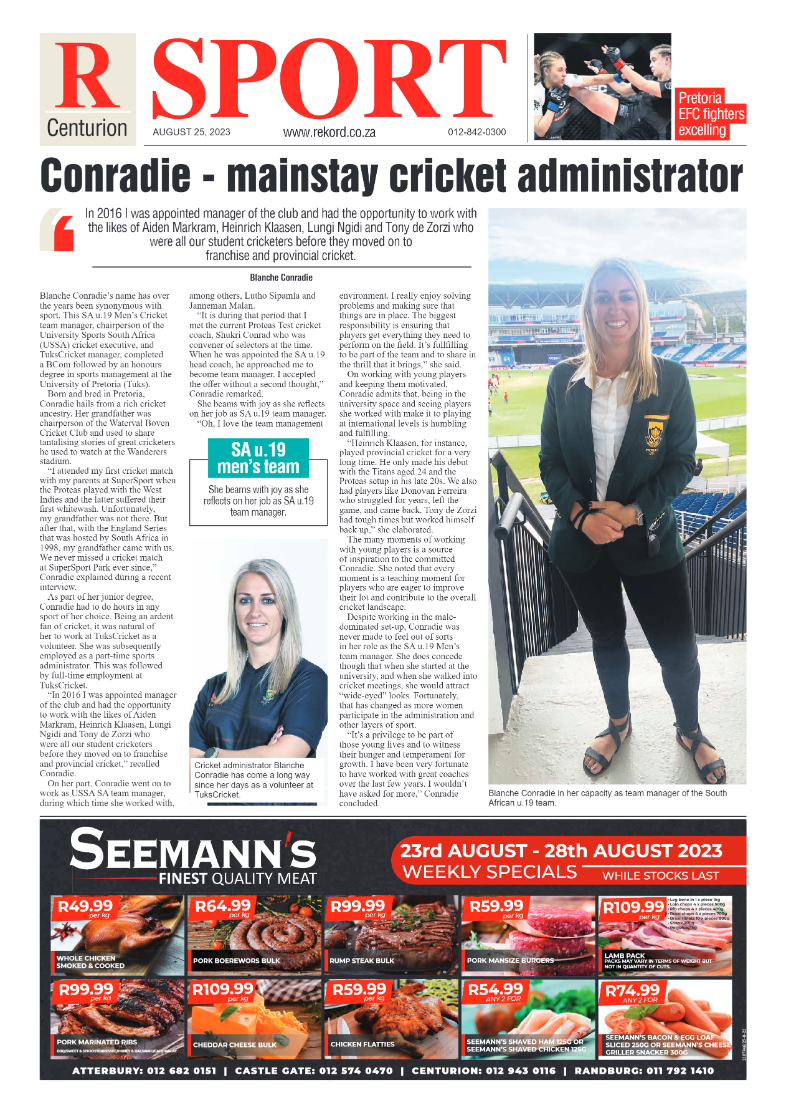 Rekord Centurion 25 August 2023 page 16