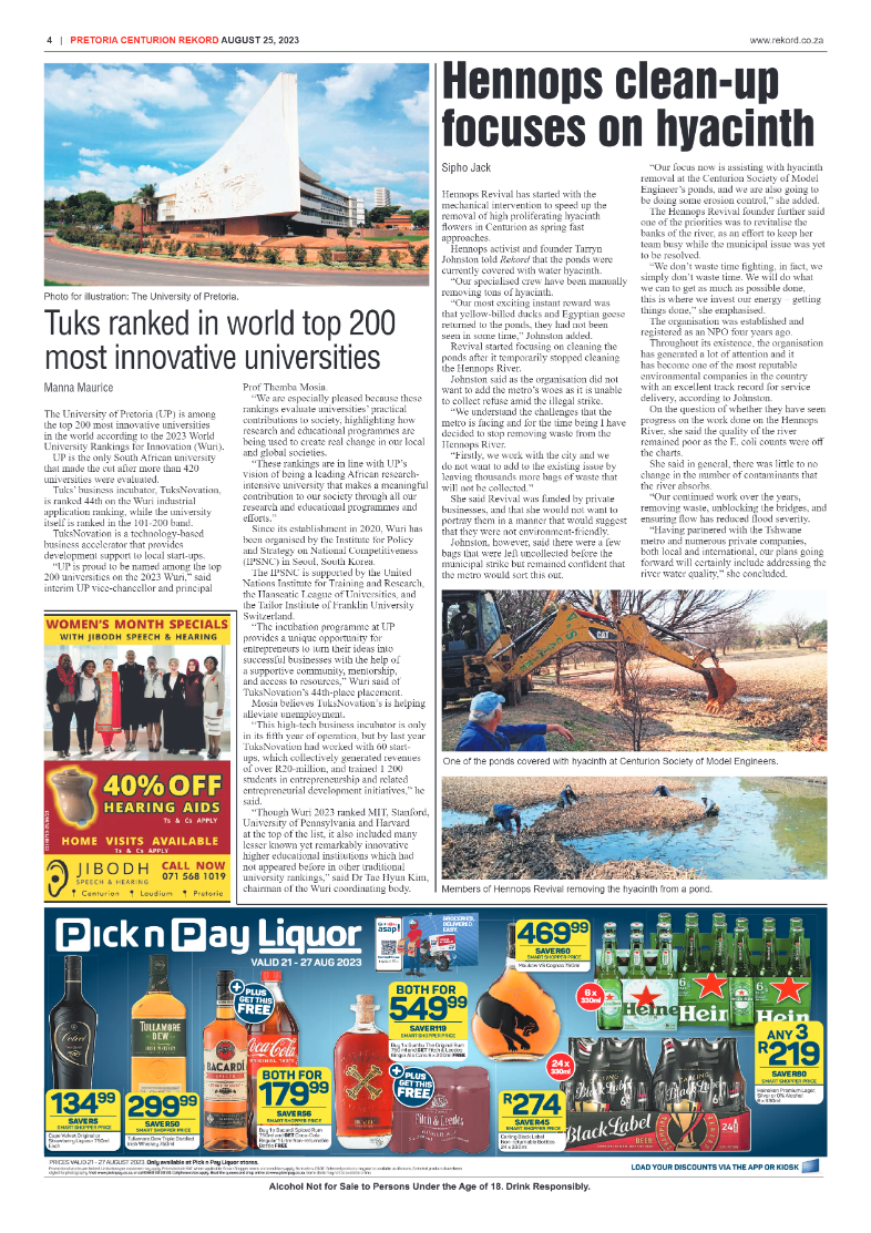 Rekord Centurion 25 August 2023 page 4