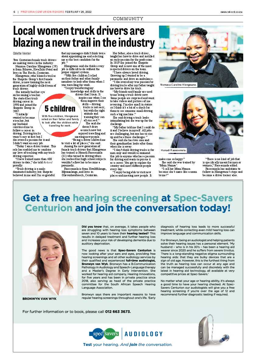 Rekord Centurion 25 February 2022 page 6