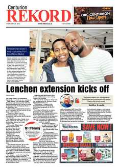 Rekord Centurion 25 February 2022