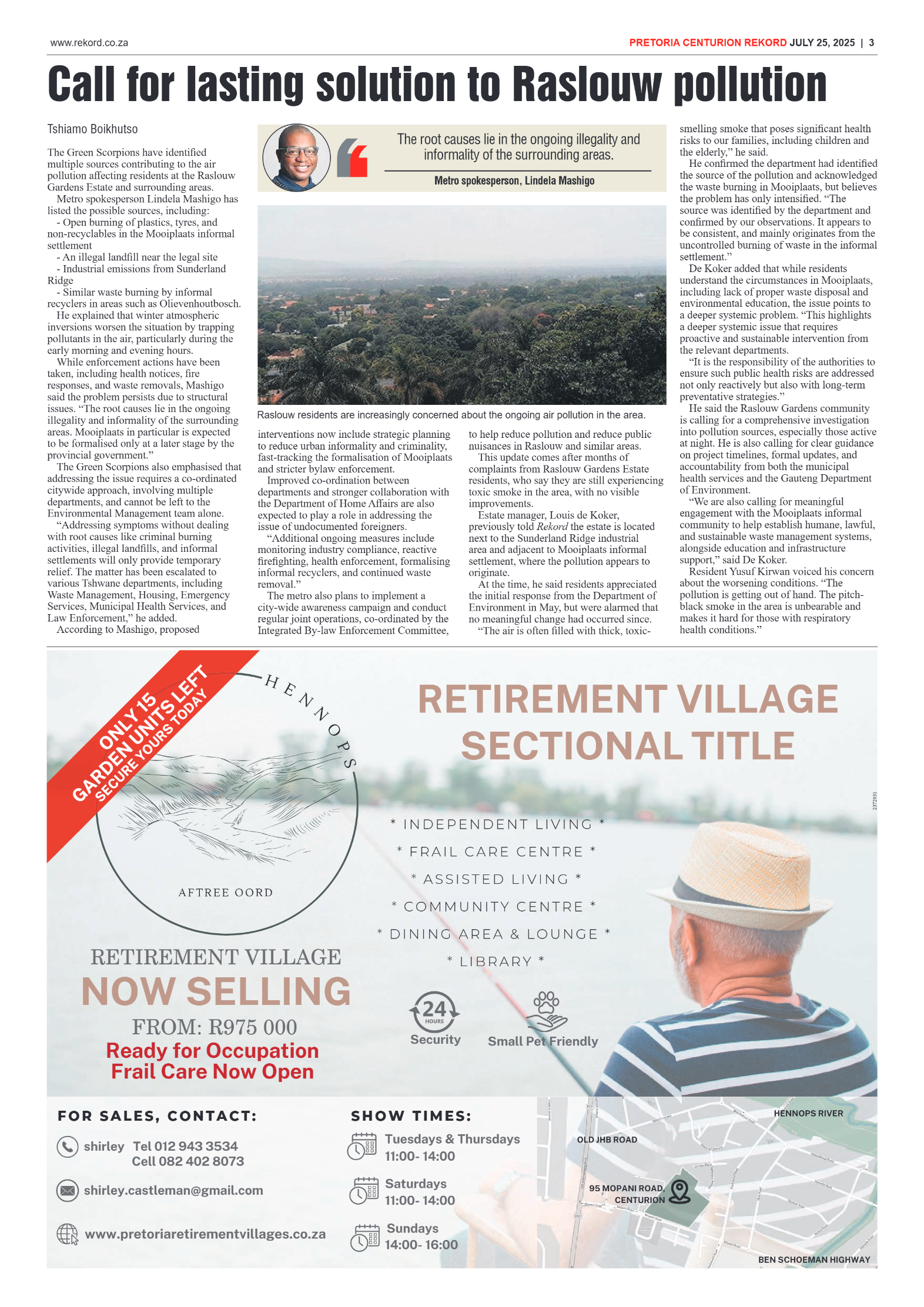Rekord Centurion 25 July 2025 page 3