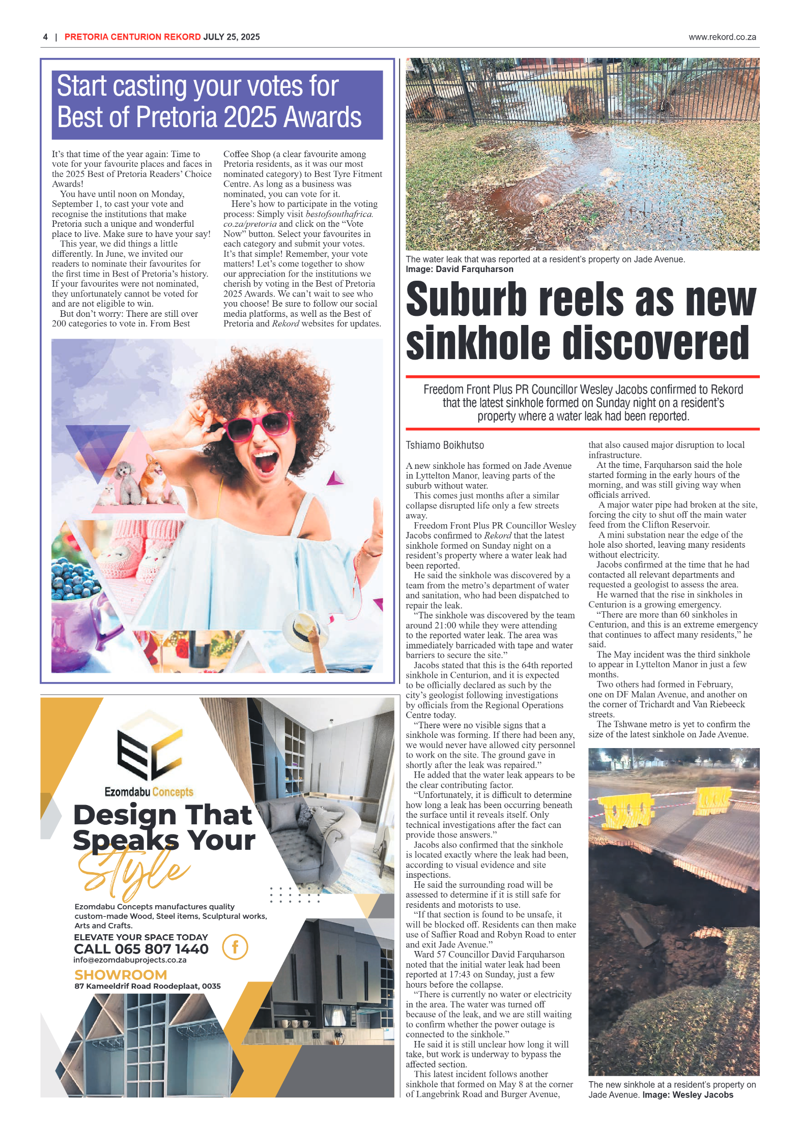 Rekord Centurion 25 July 2025 page 4