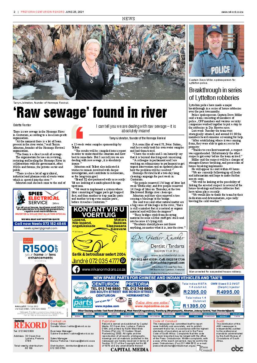 Rekord Centurion 25 June 2021 page 2