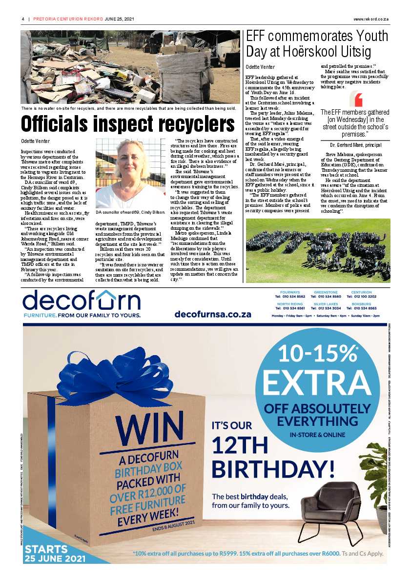Rekord Centurion 25 June 2021 page 4