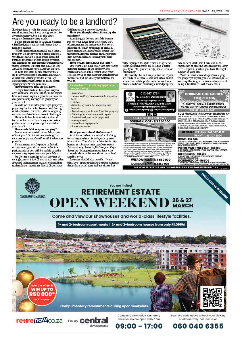 Rekord Centurion 25 March 2022 page 13