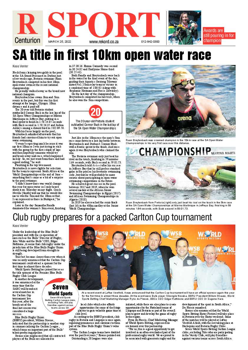 Rekord Centurion 25 March 2022 page 16