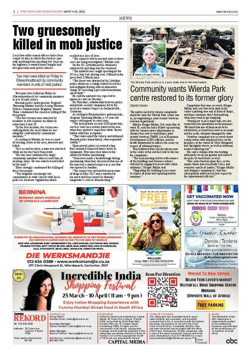 Rekord Centurion 25 March 2022 page 2