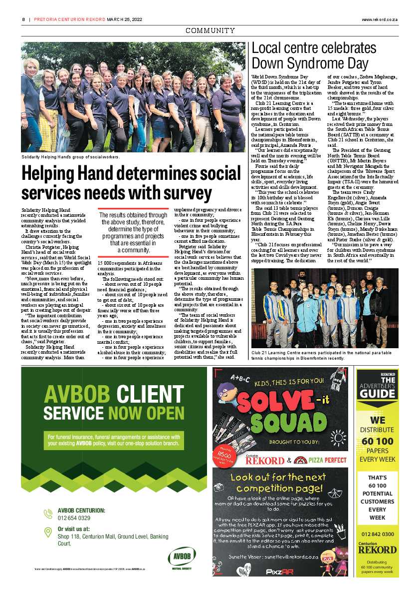 Rekord Centurion 25 March 2022 page 8