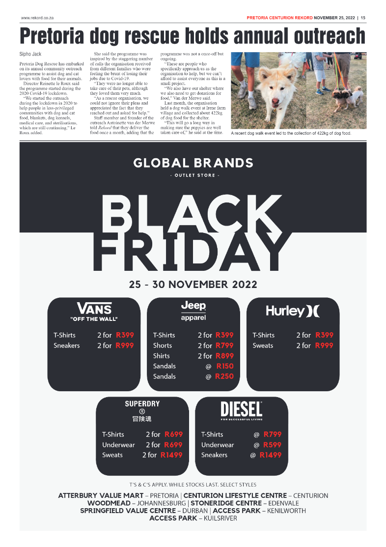 Rekord Centurion 25 November 2022 page 15