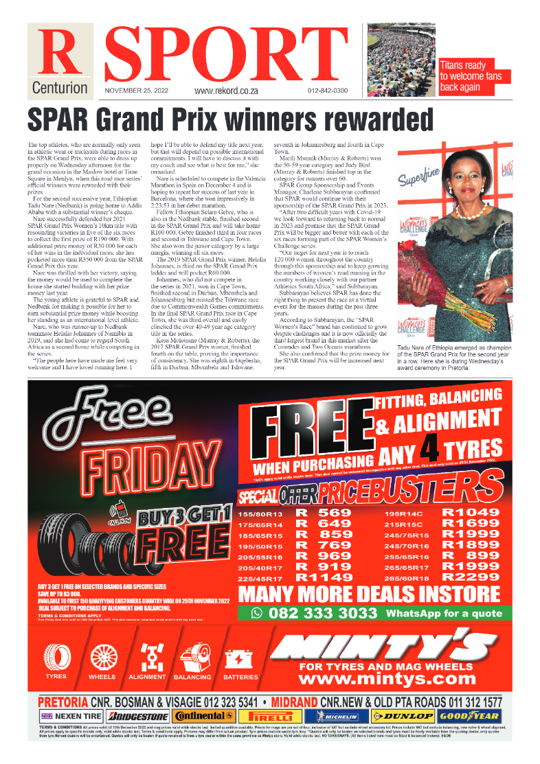Rekord Centurion 25 November 2022 page 24