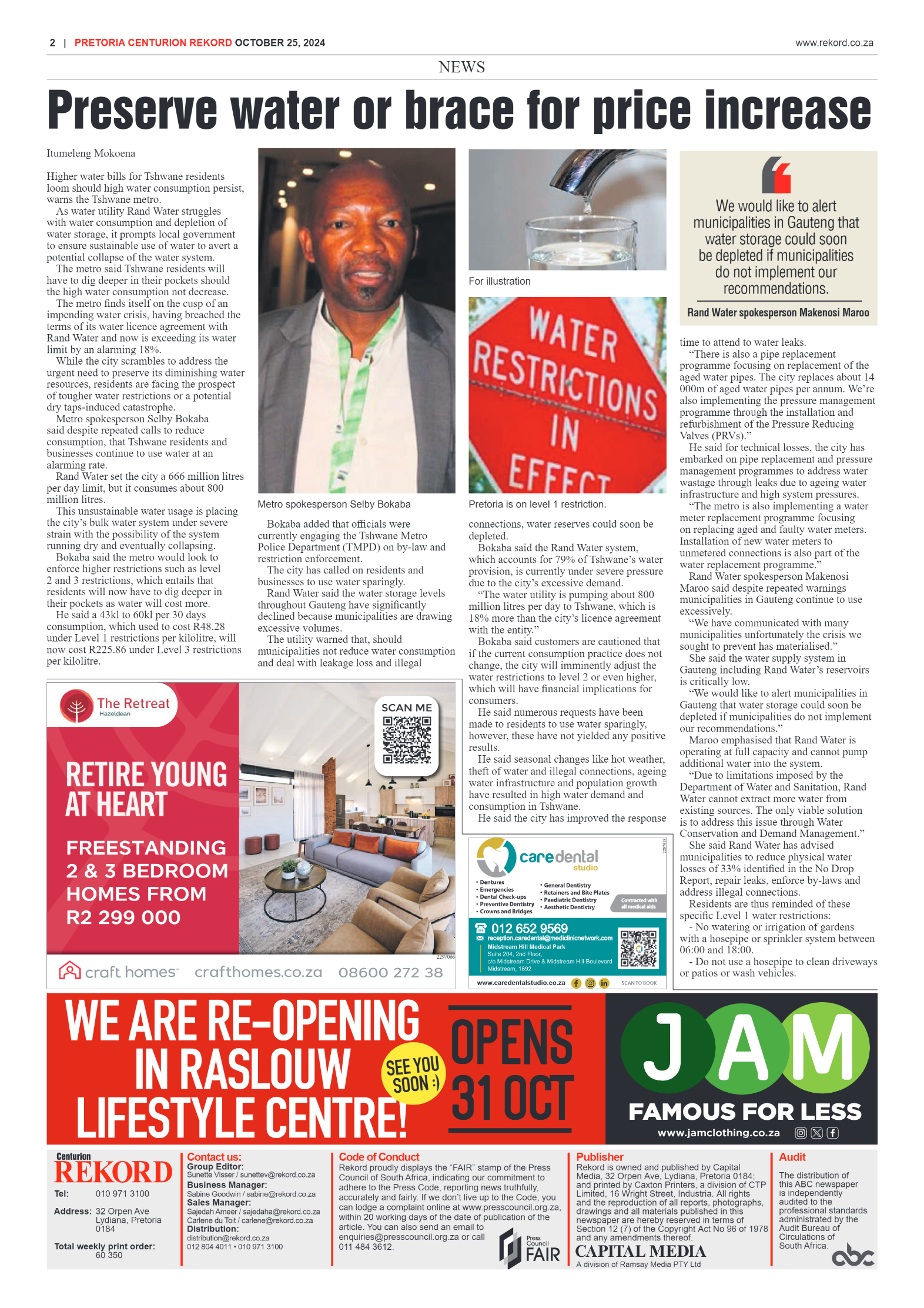 Rekord Centurion 25 October 2024 page 2