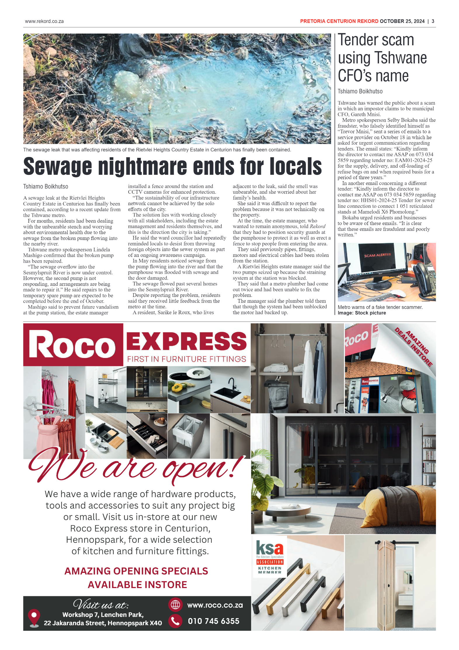 Rekord Centurion 25 October 2024 page 3