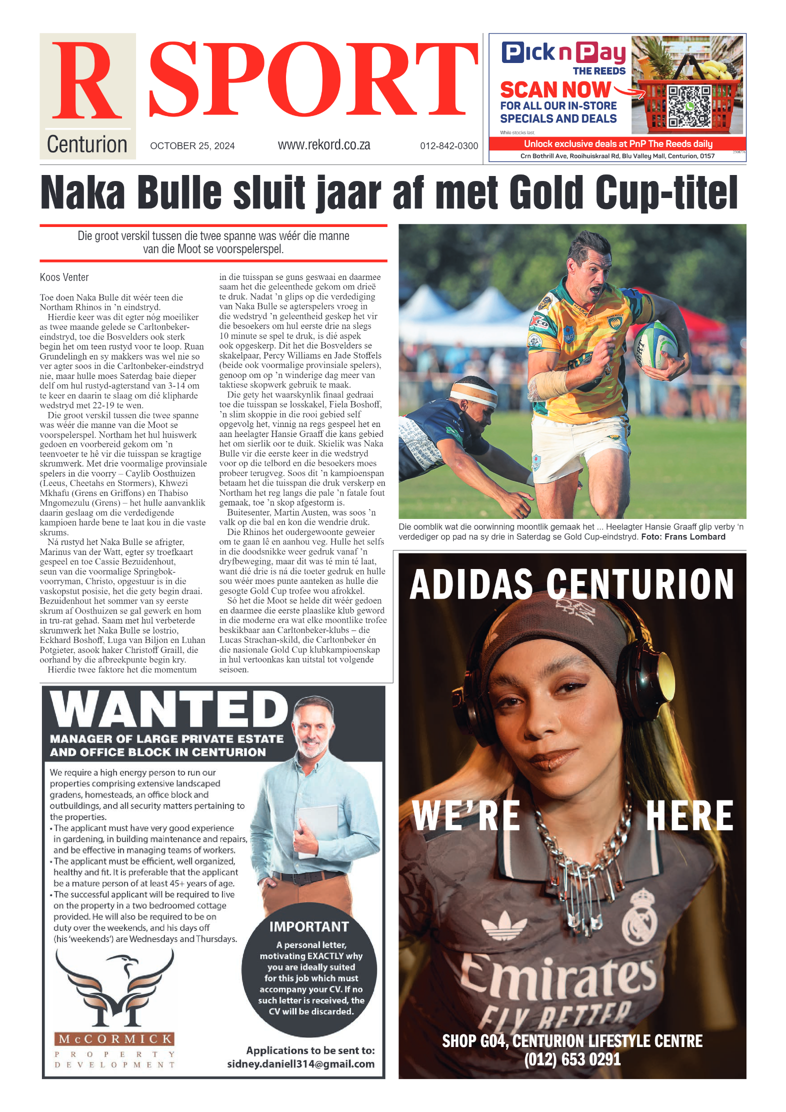 Rekord Centurion 25 October 2024 page 8