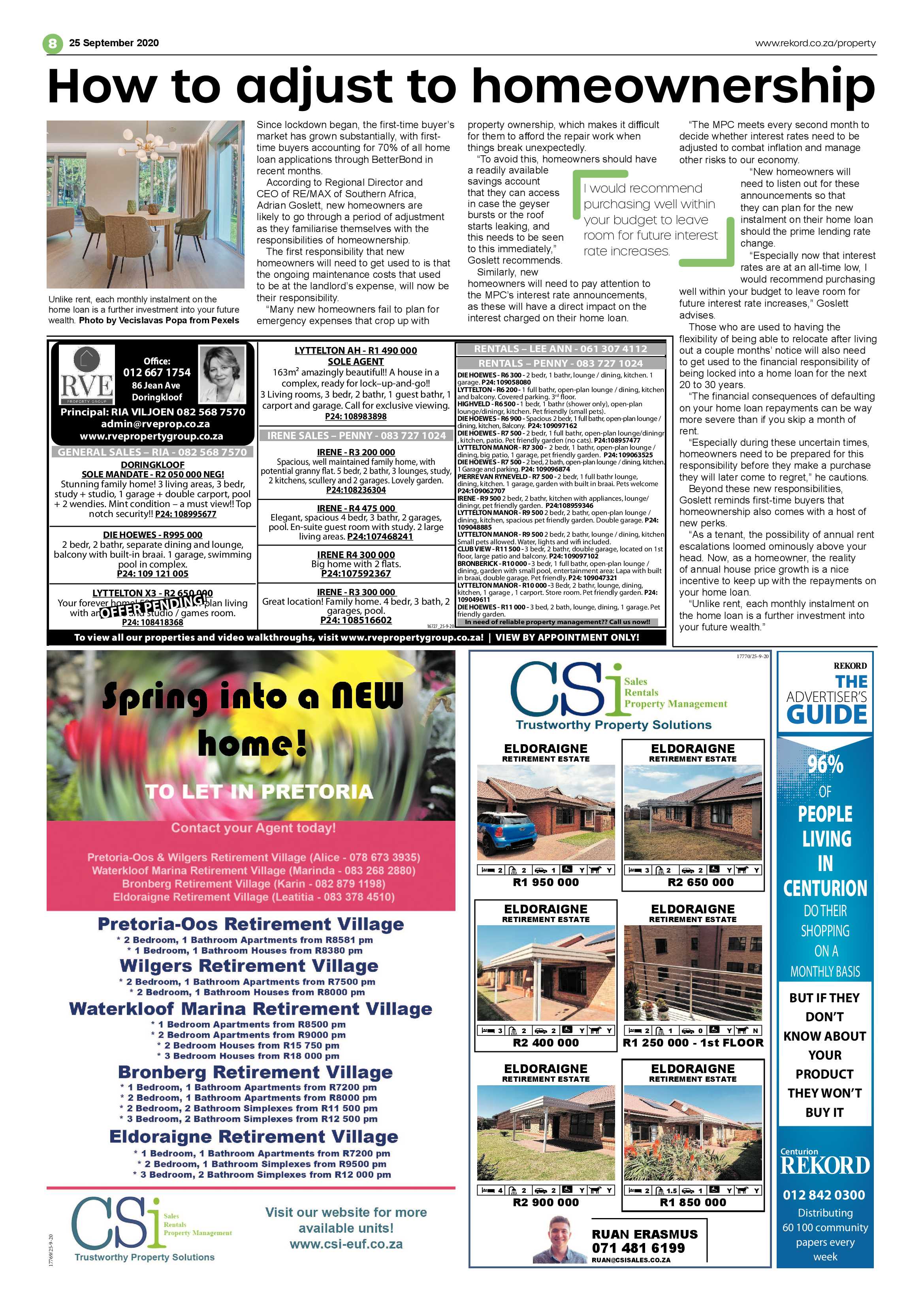 Rekord Centurion 25 September 2020 page 8
