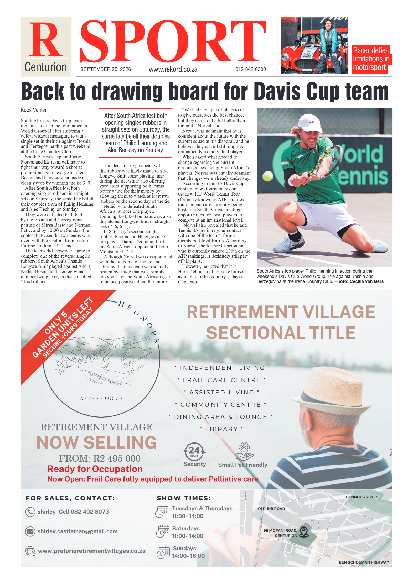 Rekord Centurion 25 September 2026 page 14