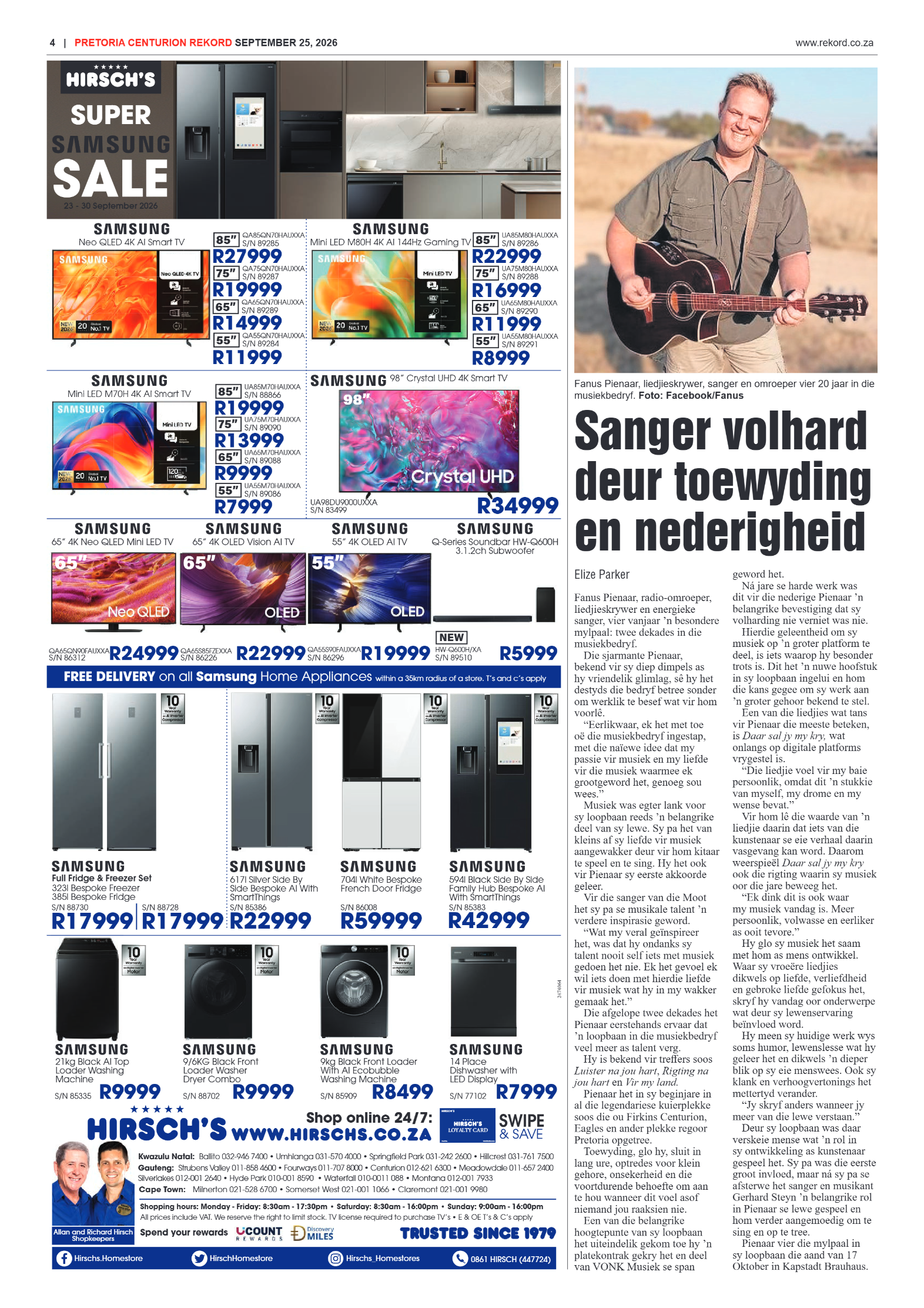 Rekord Centurion 25 September 2026 page 6