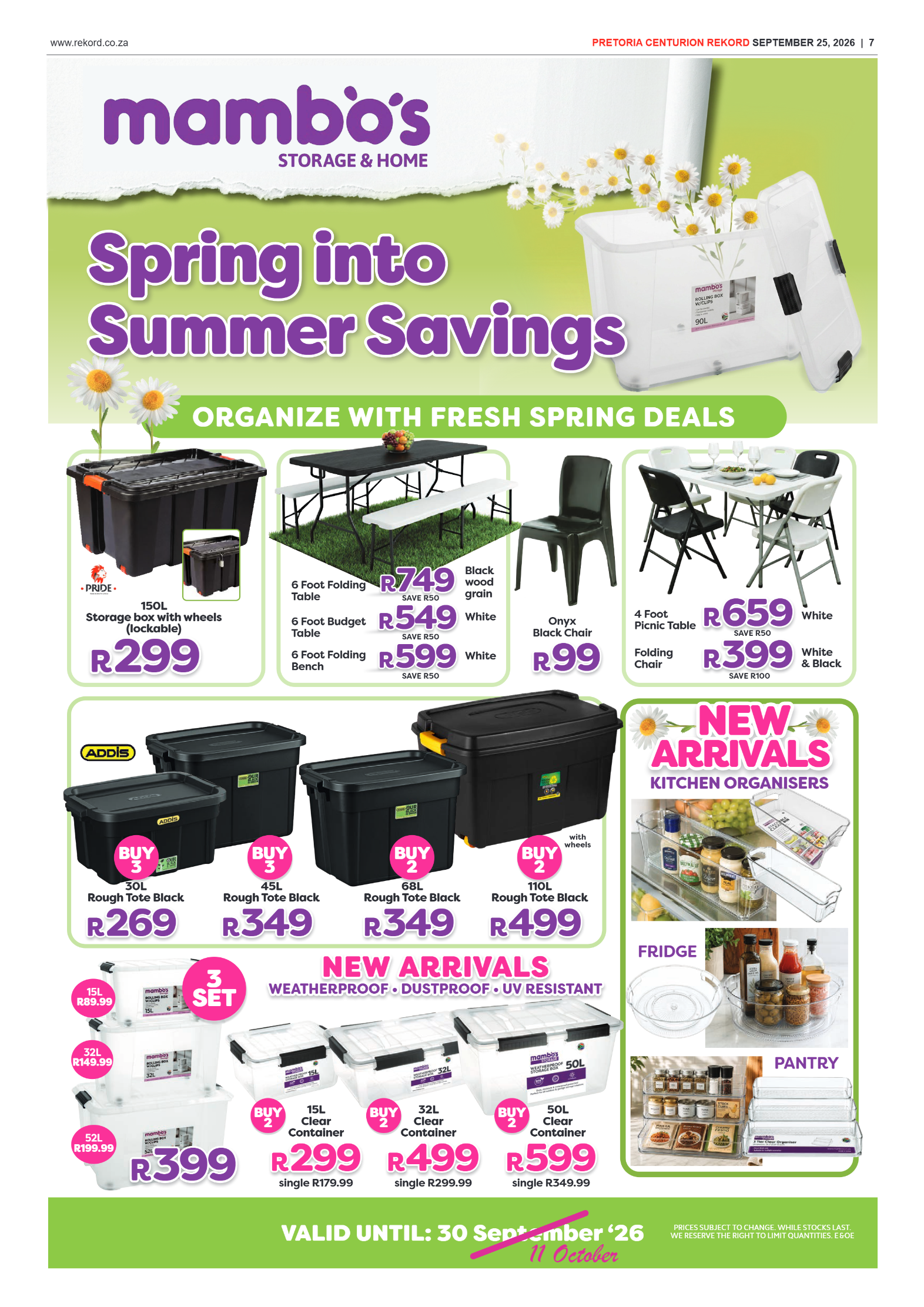 Rekord Centurion 25 September 2026 page 9