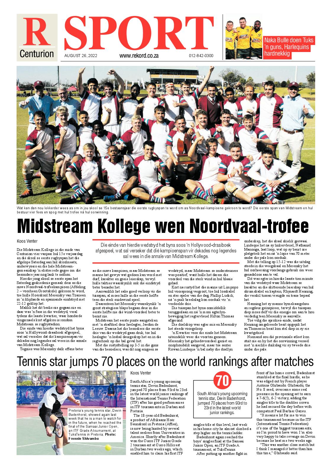 Rekord Centurion 26 August 2022 page 12